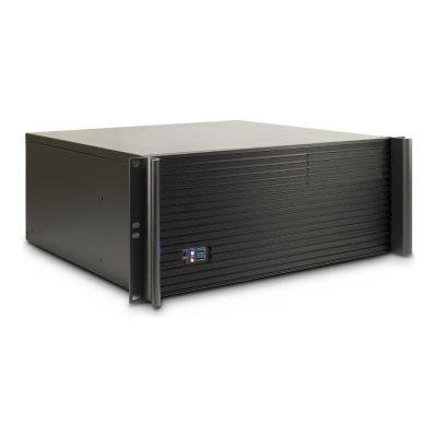7. Inter-Tech 48,3 cm IPC 4U-K-439L 4U Server, offenes Netzteil