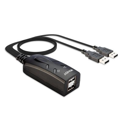 3. Netzwerk-Switch KVM USB 2Port/32165 Lindy