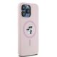 4. Karl Lagerfeld Silikon Karl&Choupette Ring MagSafe Case für iPhone 15 Pro Max - Pink
