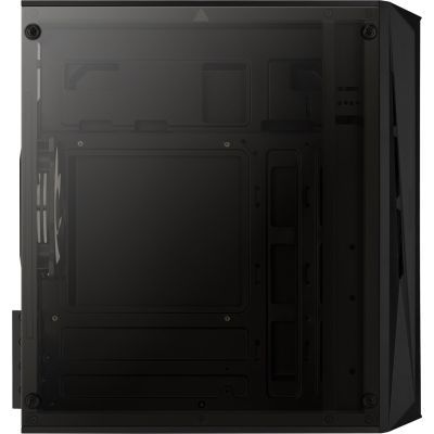 9. AEROCOOL GS CS-107-A-BK-v2 FRGB GEHÄUSE