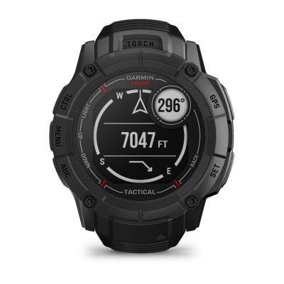 26. Garmin Instinct 2X Solar Tactical Edition Schwarze Uhr
