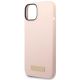 6. Guess GUHMP14MSBPLP iPhone 14 Plus 6,7 "Rosa / Rosa Hartschale Silikon-Logo-Platte MagSafe