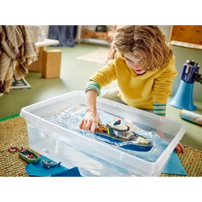 9. LEGO CITY 60456 Verfolgungsjagd mit Polizeiboot