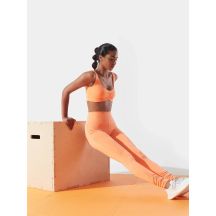 Damen-Trainingsleggings aus recycelten Materialien x Anna Lewandowska 4F