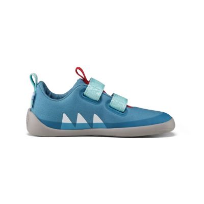 6. Affenzahn Halbschuh Baumwolle Lucky Shark Jr Schuhe 00391-30211