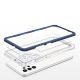 5. Klare 3in1 Hülle für Samsung Galaxy A32 5G Frame Gel Cover Blau