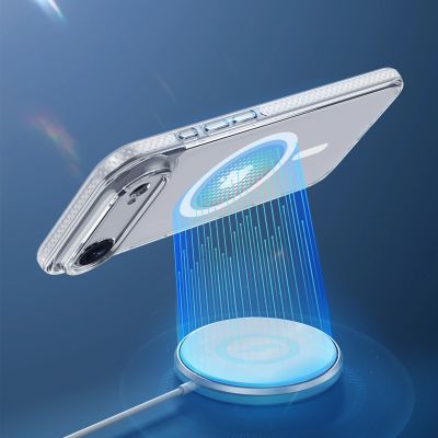 4. Dux Ducis Clin Mag Case für iPhone 17 Air, kompatibel mit MagSafe, transparent