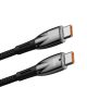 2. Baseus CADH000701 USB-C – USB-C PD-Kabel 100 W 5 A 480 Mbit/s 1 m – Schwarz
