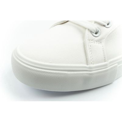 6. Lee Cooper Herren-Sportschuhe, modische weiße Sneaker, bequem