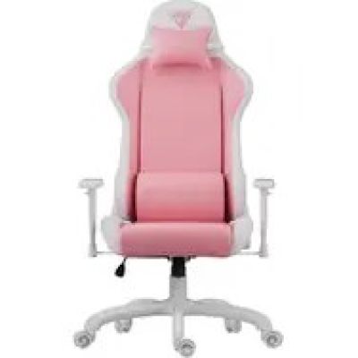 SENSE7 Zauberer FUKU PU Sessel Weiß und Rosa