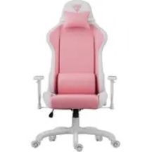 SENSE7 Zauberer FUKU PU Sessel Weiß und Rosa