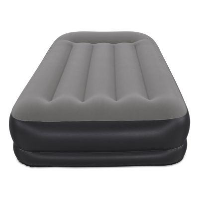 6. Bestway 671BT Luftmatratze, Einzelmatratze, Schwarz, Grau, Unisex