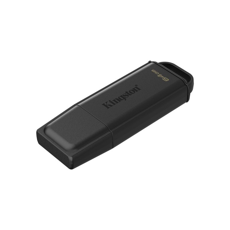 4. KINGSTON 64 GB Tragbarer USB 3.2 Gen 1 DataTraveler Exodia Schwarz