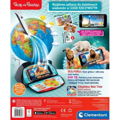 3. Clementoni-Set - Interaktiver Eduglobus