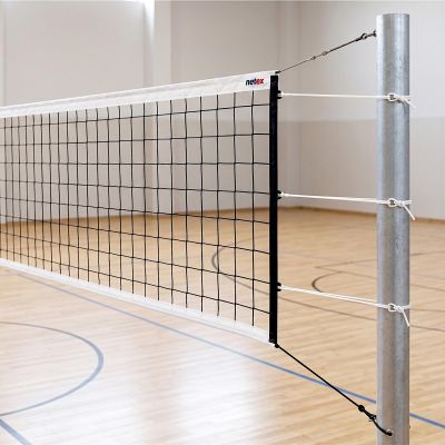 7. Professionelles Volleyballnetz mit Antennen, schwarz IV mlw NETEX