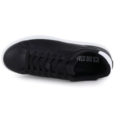 3. Herren-Sportschuhe, Kunstleder, schwarz, Big Star TT174332