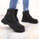 18. NEWS W EVE364A schwarze isolierte Wanderstiefel mit Reißverschluss