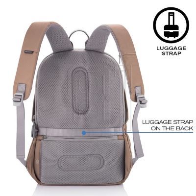 8. XD DESIGN ANTI-DIEBSTAHL-RUCKSACK BOBBY SOFT BRAUN P/N: P705.796