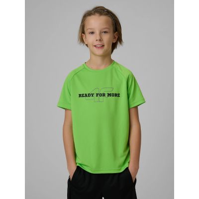 Schnelltrocknendes Sport-T-Shirt für Jungen 4F 4FJRSS26TFTSM2391-45S