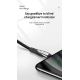 11. Joyroom Sharp Series S-M411 USB-A/Micro-USB-3A-Kabel 1,2 m mit Ladeanzeige – Schwarz