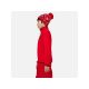 5. Rossignol Jr Strawpile Fleece Half-Zip Pullover, rot