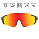 7. Rockbros 10182 polarisierende Fahrradbrille – rot