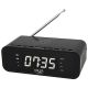 18. ADLER AD 1192b schwarzes Radiowecker