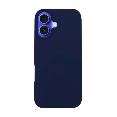 3. 3mk Silikonhülle für iPhone 16 Plus - Marineblau
