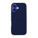 3. 3mk Silikonhülle für iPhone 16 Plus - Marineblau
