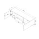4. TV-Schrank 2D2S ALMA 180x41,5xH55 Kaschmir