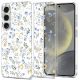 Tech-Protect FlexAir-Hülle für Samsung Galaxy S25 – Gänseblümchen mit Blättern