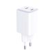 3. 3mk Hyper Charger PD 45W QC4+ PPS 2C Schnelllade-Netzteil 2.0 – Weiß