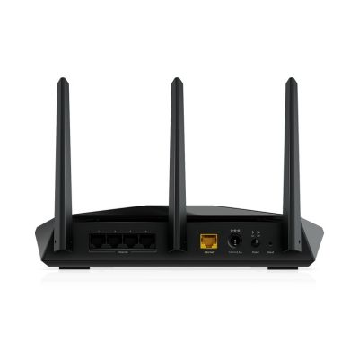 4. NETGEAR Nighthawk AX/5-Stream AX2400 WiFi 6 Router (RAX30) WLAN-Router Gigabit Ethernet Dualband (2,4 GHz/5 GHz) Schwarz