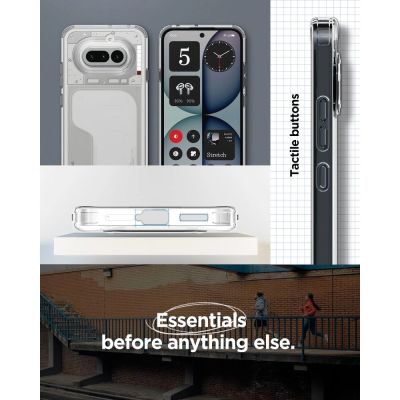 9. Spigen Ultra Hybrid Hülle für Nothing Phone 4A – Transparent