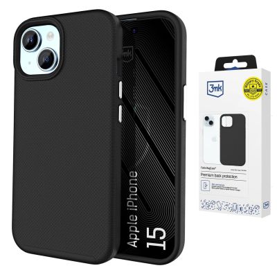 3mk Fortis MagCase für iPhone 15 - schwarz