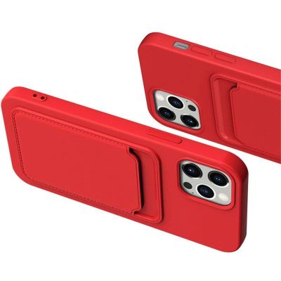 10. Kartenetui Silikon Wallet Case mit Kartenfach Dokumenten für Samsung Galaxy S21 Ultra 5G weiß