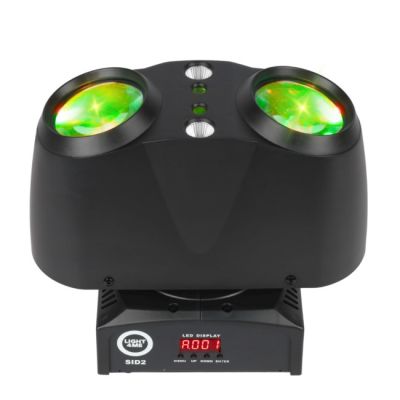 9. LIGHT4ME SID2 - 4-in-1 LED-Multieffekt-Scheinwerfer (Strahl/Laser/Stroboskop)