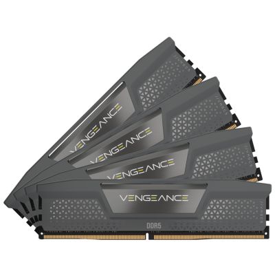 2. DDR5 64GB PC 5600 CL36 CORSAIR KIT (4x16GB) VENGEANCE Grau Einzelhandel