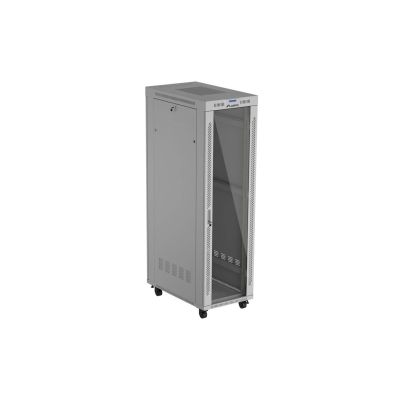 3. LANBERG Standschrank 19" 42U 600x1000 GRAU