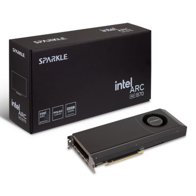 7. Grafikkarte SPARKLE Intel Arc PRO B70 Blower 32 GB
