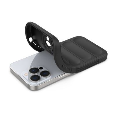 8. Magic Shield Case für iPhone 13 Pro flexible gepanzerte Hülle schwarz