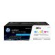 23. HP 201X 3er-Pack Original LaserJet XL Tonerkartuschen, Cyan/Magenta/Gelb