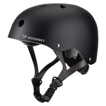Wozinsky Leichtgewicht-BMX-/Scooter-Helm Größe S – Schwarz