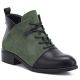 Damen-Wildlederstiefel, gefüttert, grün, M.Daszyński MR2458