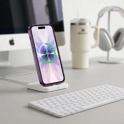 5. Tech-Protect MagFlex Hülle für iPhone 17 – Transparentes Lila