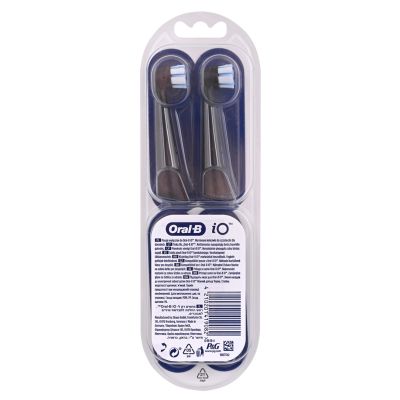 2. ORAL-B Braun iO Gentle Care schwarze Zahnbürstenköpfe