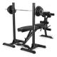 7. ZIPRO SUPERSET Verstellbare Trainingsbank, verstellbare Rückenlehne, verstellbarer Sitz, Fitnessstudio, Heimstudio, Schwarz