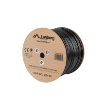 Lanberg LCU5-30CU-0305-BK Schwarzes 305m Cat5e U/UTP Netzwerkkabel