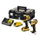 DEWALT KOMBI-SET 18V DCK2060L2T (DCD778+DCF787) 2x3,0Ah TSTAK II %%%