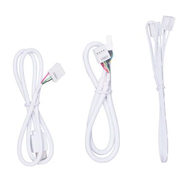6. Lian Li EDGE HUB, 4x USB, 6x PWM - weiß